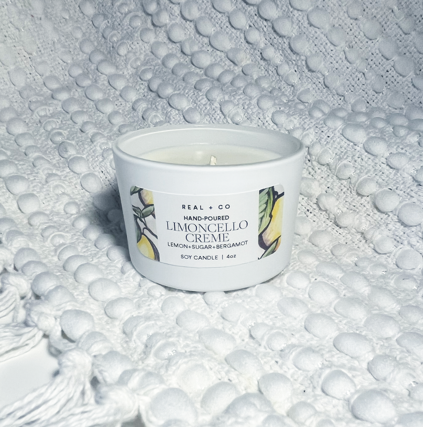 Limoncello Creme Soy Candle