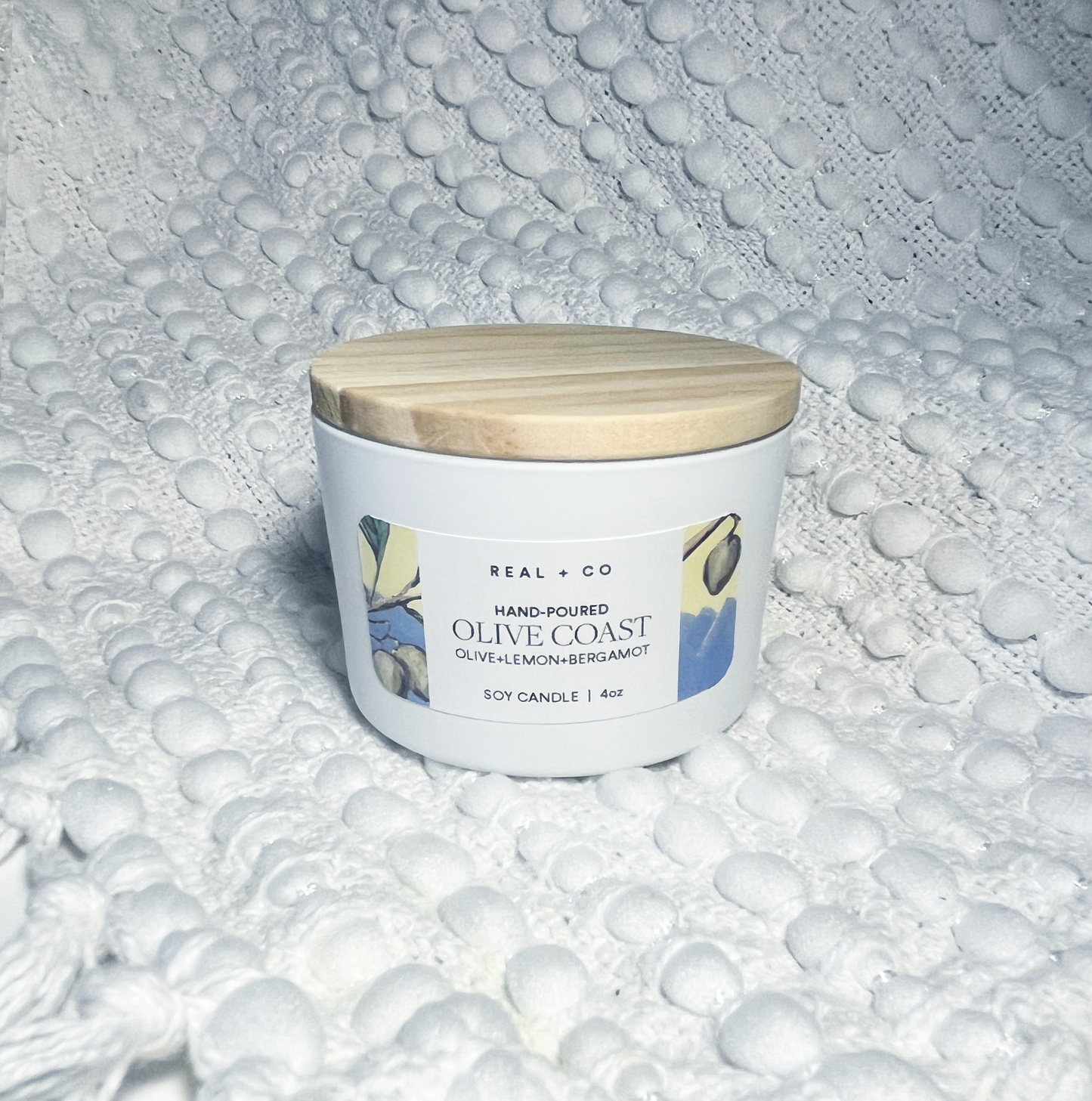 Olive Coast Soy Candle
