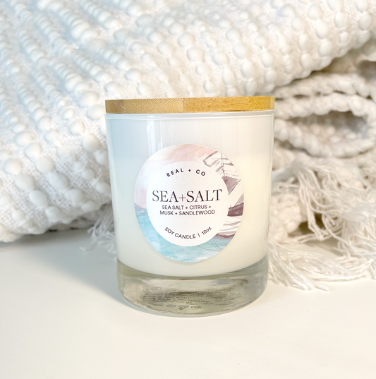 Soy Candle - Sea + Salt