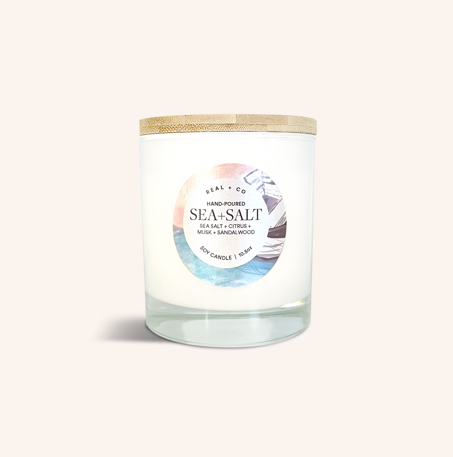 Soy Candle - Sea + Salt