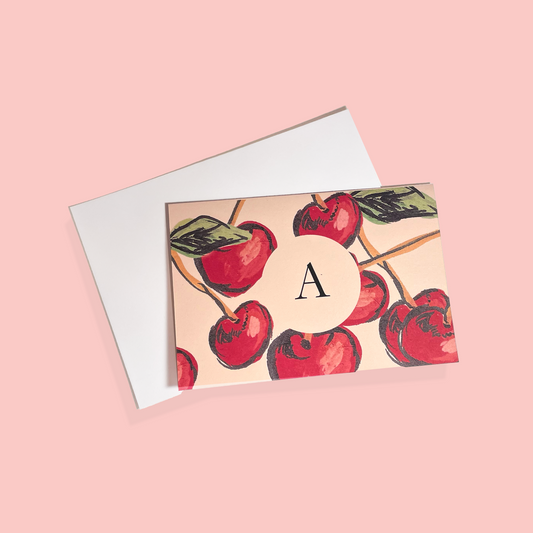 Monogrammed Cards A2