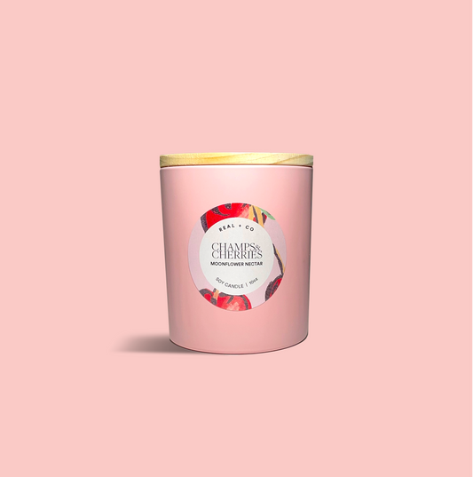 Soy Candle - Champs & Cherries