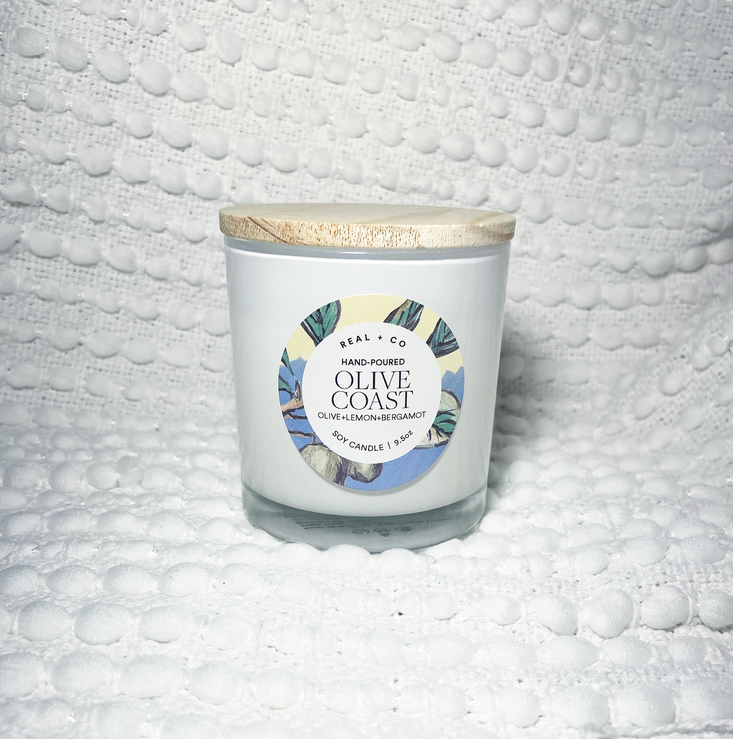 Soy Candle - Olive Coast