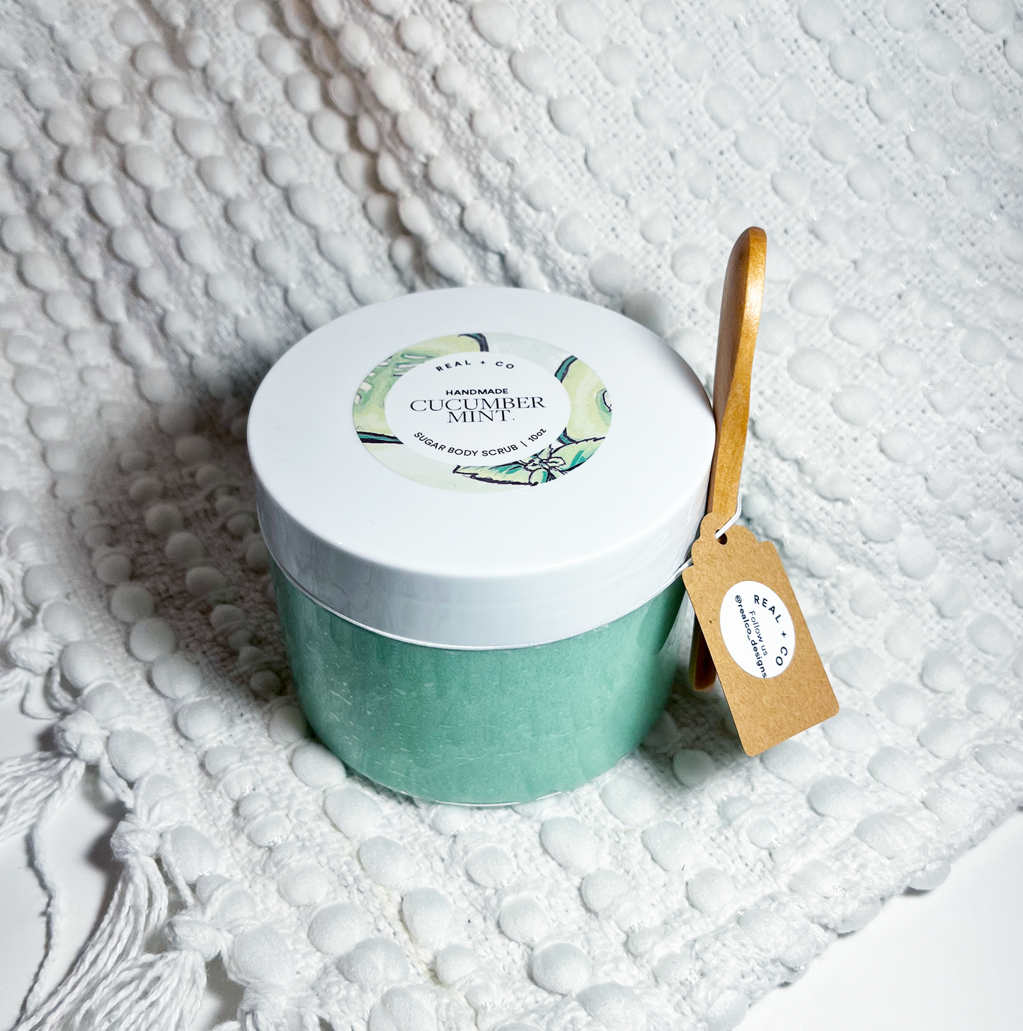 Cucumber Mint Sugar Body Scrub