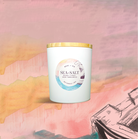 Sea + Salt 10oz Soy Candle