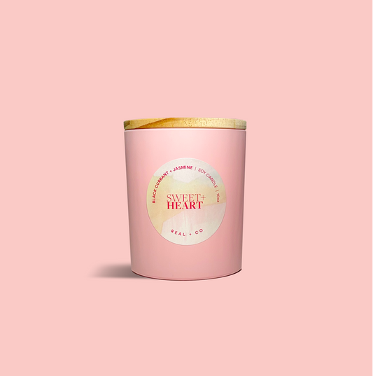 Soy Candle - Sweet + Heart